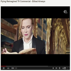 Etihad sceglie l’eleganza di Nicole Kidman come testimonial della nuova campagna mondiale