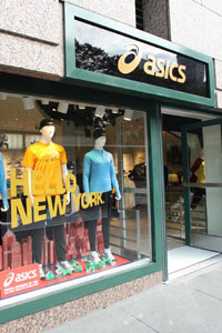 Asics: a New York il primo monomarca statunitense