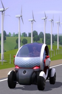 «Guidare il cambiamentoÂ» con i veicoli elettrici Renault in “The Sims 3”