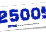 Superati i 2500 amici su Facebook!