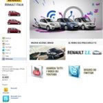 Ranault Italia apre un profilo ufficiale su facebook