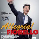 Spettacolo benefico di Fiorello a Milano