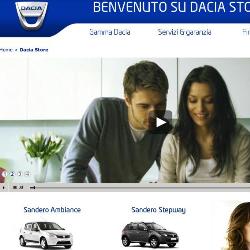 Dacia Store, il primo sito e-commerce di Dacia