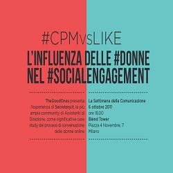 Dibattito: “Perché le donne sono più social degli uomini?” (6 ottobre, Milano)