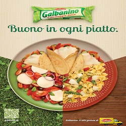 Galbanino in affissione con Ogilvy & Mather Advertising