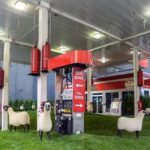 Sheep Station: un'inusuale mostra d'arte in una stazione di benzina