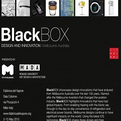 Al via la mostra-evento BlackBOX: design & innovation in Melbourne