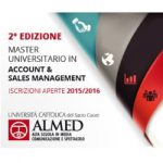 Aperte le iscrizioni alla nuova ed. del Master in Account e Sales Management