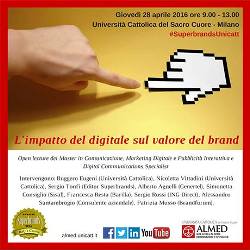 “L’impatto del digitale sul valore del brand”: Superbrands in Università Cattolica