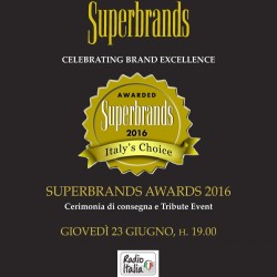 Superbrands Awards 2016