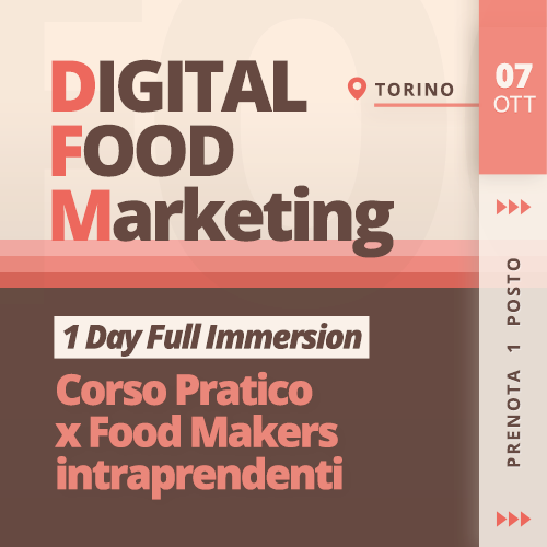 Nasce DFMLab – Digital Food Marketing Lab. Prime Sedi: Torino e Milano