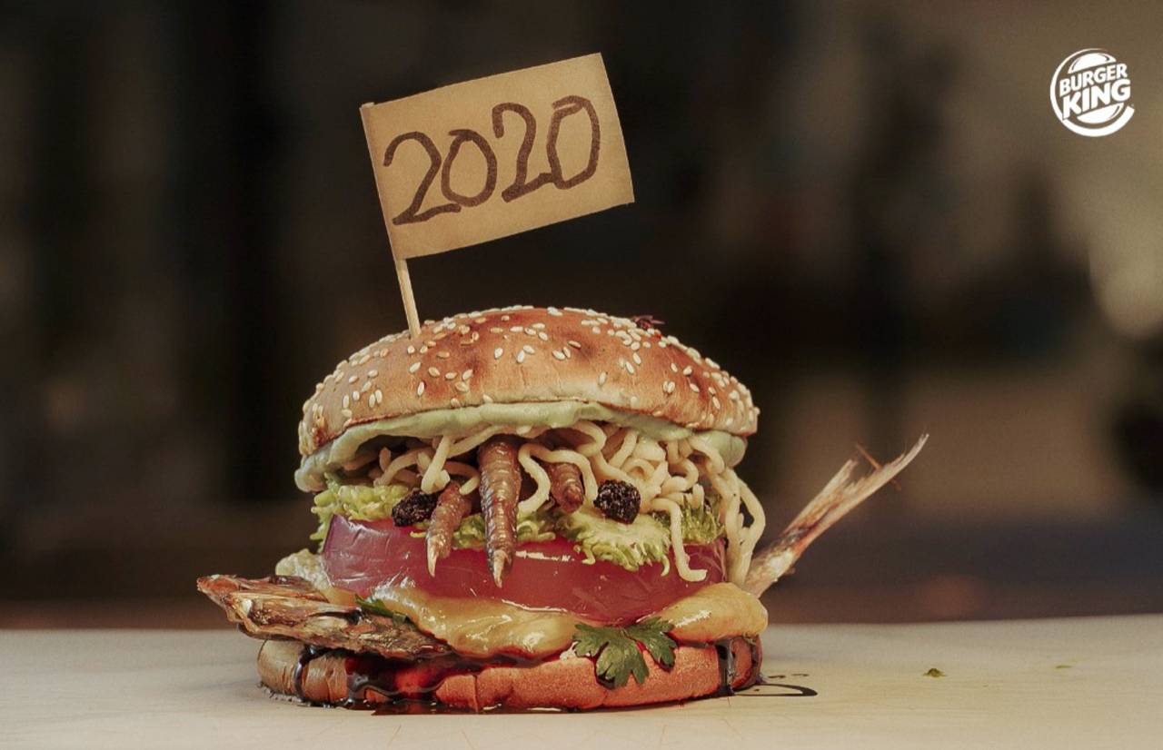 Burger King Brasile lancia il “2020 sandwich”: una nuova e inusuale campagna marketing