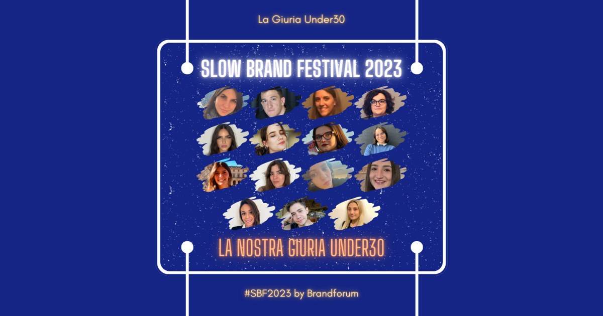 Slow Brand Festival 2023: la Giuria Under30