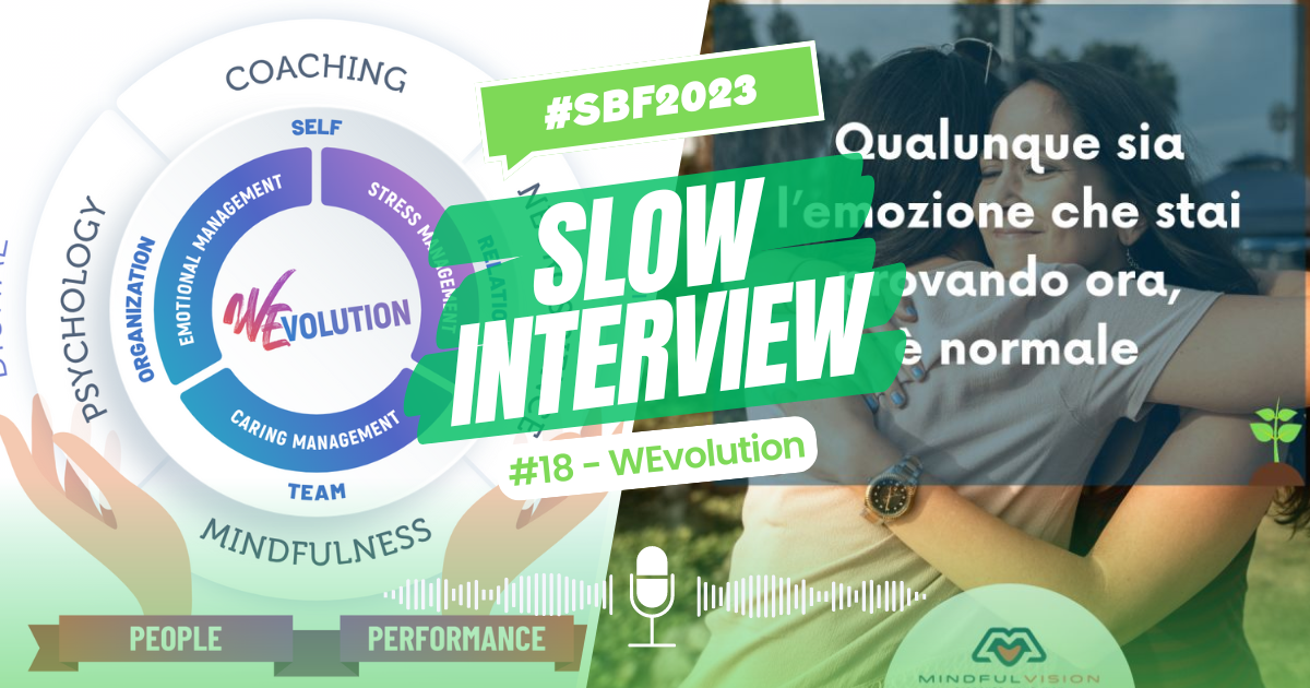 Slow Interview #18: WEvolution mette il benessere al centro